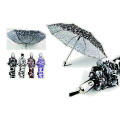 Water Ripple Windproof 3 Fold Automatic Umbrella (YS-3FA22083902R)